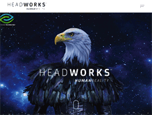 Tablet Screenshot of headworks.co.uk