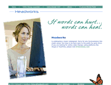 Tablet Screenshot of headworks.com